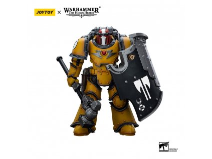 107465 warhammer the horus heresy action figure 1 18 imperial fists legion mkiii breacher squad sergeant with thunder hammer 12 cm