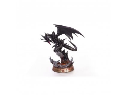 107654 yu gi oh pvc statue red eyes b dragon black colour 33 cm