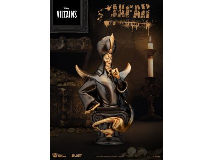 111857 disney villains series pvc bust jafar 16 cm