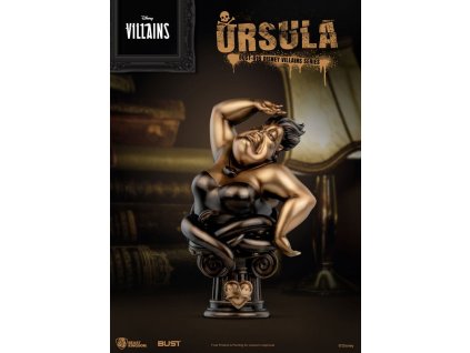 109232 disney villains series pvc bust ursula 16 cm