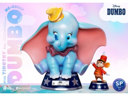 109601 dumbo master craft statue dumbo special edition with timothy version 32 cm