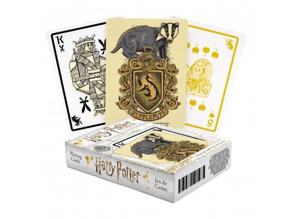 114854 harry potter playing cards hufflepuff