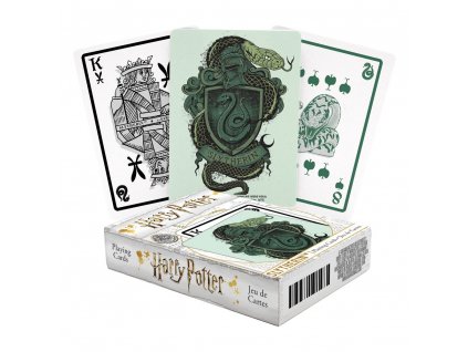 114848 harry potter playing cards slytherin