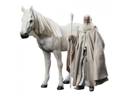 109130 lord of the rings the crown series action figure 1 6 gandalf the white 30 cm