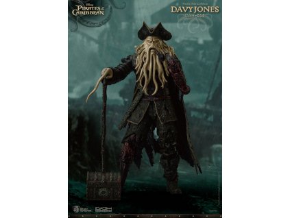 109247 pirates of the caribbean dynamic 8ction heroes action figure 1 9 davy jones 20 cm