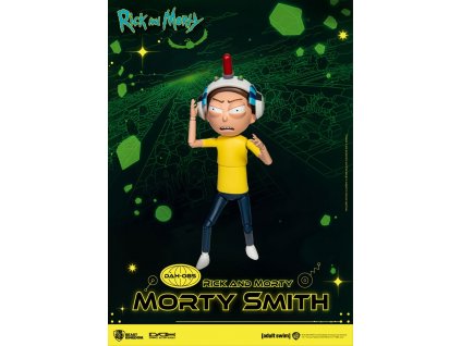 109316 rick and morty dynamic 8ction heroes action figure 1 9 morty smith 23 cm