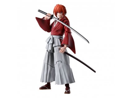 110072 rurouni kenshin meiji swordsman romantic story s h figuarts action figure kenshin himura 13 cm