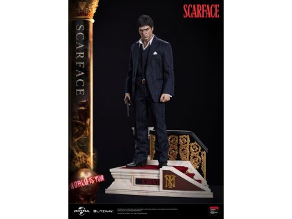 115748 scarface superb scale statue 1 4 tony montana 53 cm