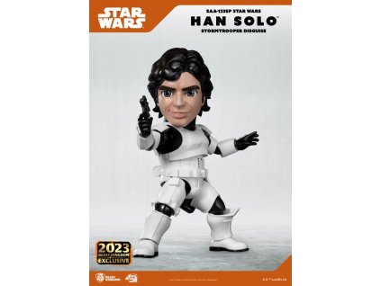 109529 star wars egg attack statue han solo stormtrooper disguise 17 cm