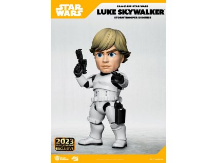 109532 star wars egg attack statue luke skywalker stormtrooper disguise 17 cm