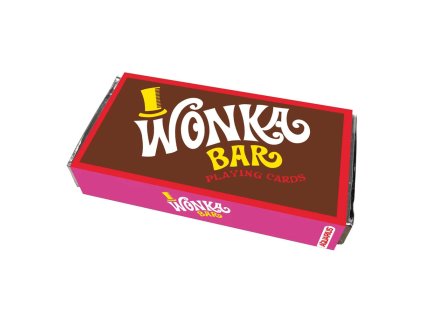 114932 wonka playing cards willy wonka bar premium