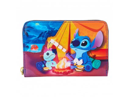 117245 disney by loungefly wallet lilo and stitch camping cuties
