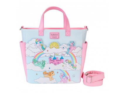 117113 hasbro by loungefly canvas tote bag my little pony sky scene