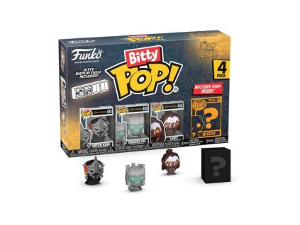 168883 pan prstenu bitty pop vinylove figurky 4ks carodej kral 2 5 cm