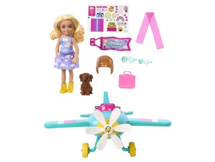 187979 barbie chelsea a letadlo