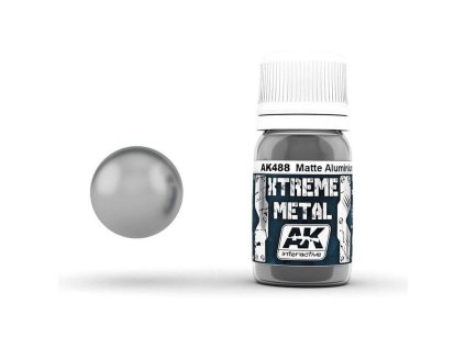195491 ak interactive xtreme metal matte aluminium