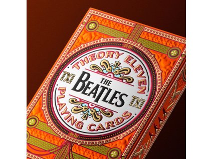 x t11 beatles cards orange t11