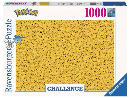 202658 puzzle pokemon challenge s pikachuem 1000 dilku