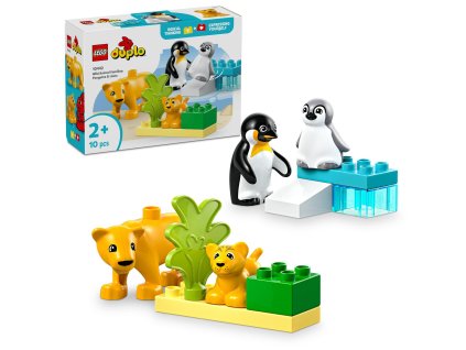 202748 duplo lego rodinky divokych zvirat tucnaci a lvi 10442