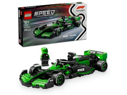 216542 speed champions lego zavodni auto kick sauber f1 team c44 77247