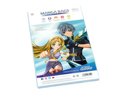 217043 ultimate guard obaly na mangy se znovuuzaviratelnou klapkou 100