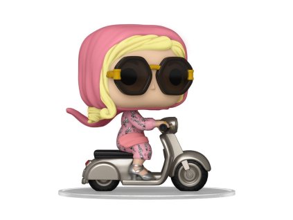 223823 vinyl figure tanya na skutru z rady bily lotus pop rides o velikosti 15 cm