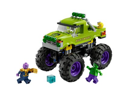 227891 1 marvel super heroes lego hulkuv truck vs thanos 76312
