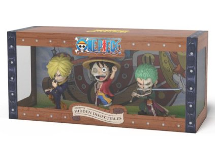 228062 one piece freeny s hidden dissectables vinylove figurky luffy zoro and sanji 10 cm