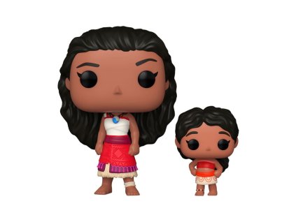 231932 moana 2 pop buddy vinyl figure moana little sis 9 cm 9 cm