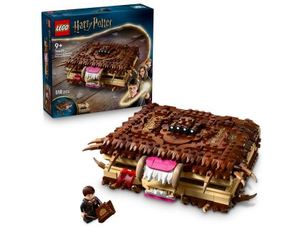 233858 harry potter lego hryzajici kniha obludne obludarium 76449