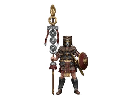 234212 strife action figure 1 18 roman republic cohort iv signifer 12 cm
