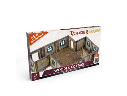 88365 dungeons lasers wooden cottage