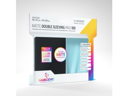 Gamegenic PRIME Double Sleeving Pack (2x100 obalů)
