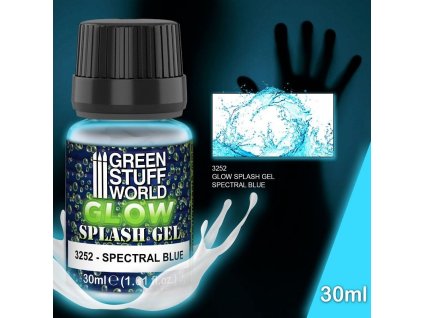 89418 green stuff world splash gel spectral blue