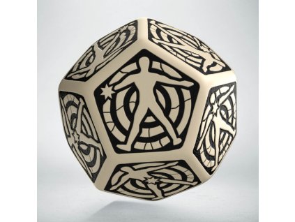 45262 kostka d12 hit location bezovo cerna