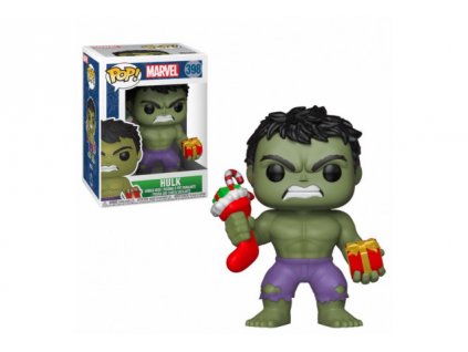25609 1 marvel funko figurka holiday hulk bobble head