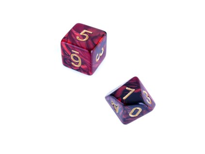 Sada kostek Dračí hlídka (Provedení bílá/černá)