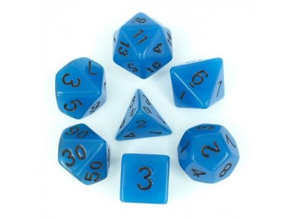 85302 sada modrych sviticich kostek