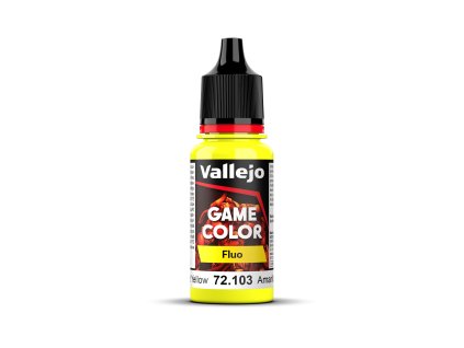 90069 vallejo game color fluorescent yellow