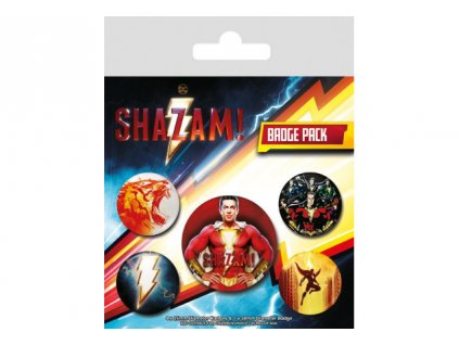 29632 1 shazam odznacky 5 pack power