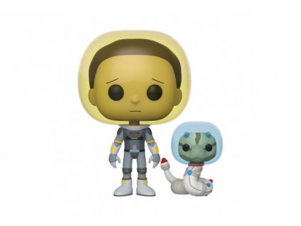 30064 1 rick a morty funko figurka space suit morty with snake