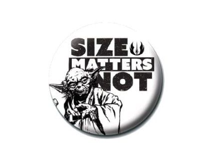 placka star wars size matters not 5f39fe6a57b45