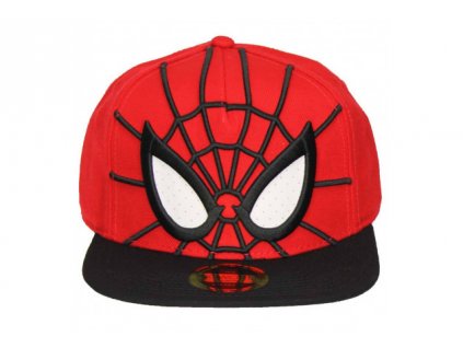 31192 1 spider man snapback 3d with mesh eyes