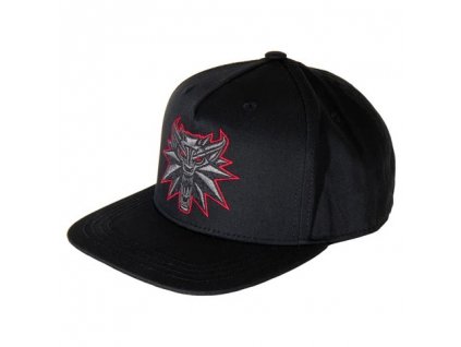38898 the witcher 3 snapback black wolf