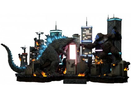 Godzilla vs. Kong diorama Final Battle (1)
