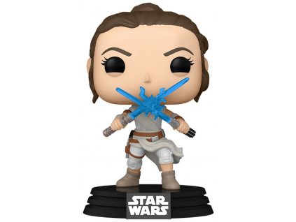 Star Wars Episode IX funko figurka Rey with Two Light Sabers