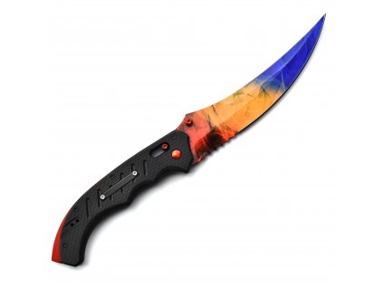 Counter Strike KNIFY nůž FLIP KNIFE Marble Fade Ice & Fire (1)