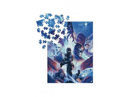 Mass Effect puzzle Heroes (1000 dílků)