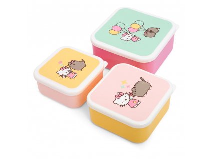 Pusheen svačinové boxy Hello Kitty (1)