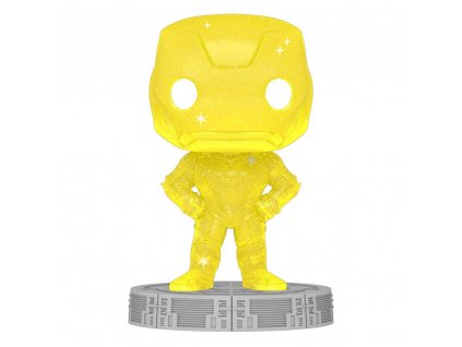 Infinity Saga funko figurka Artist Series Iron Man (Yellow) (1)